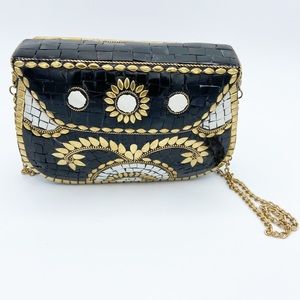 Antik Kraft Marli Mosaic Crossbody Clutch